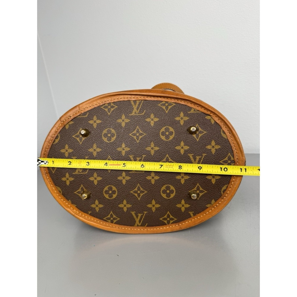 Vintage Louis Vuitton Monogram Bucket GM Handbag The French Company Made In USA - Picture 13 of 13